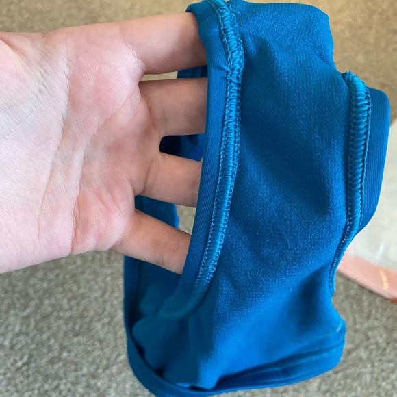 Nike Blue Two Piece Swim Suit US L - Picture 3 of 6